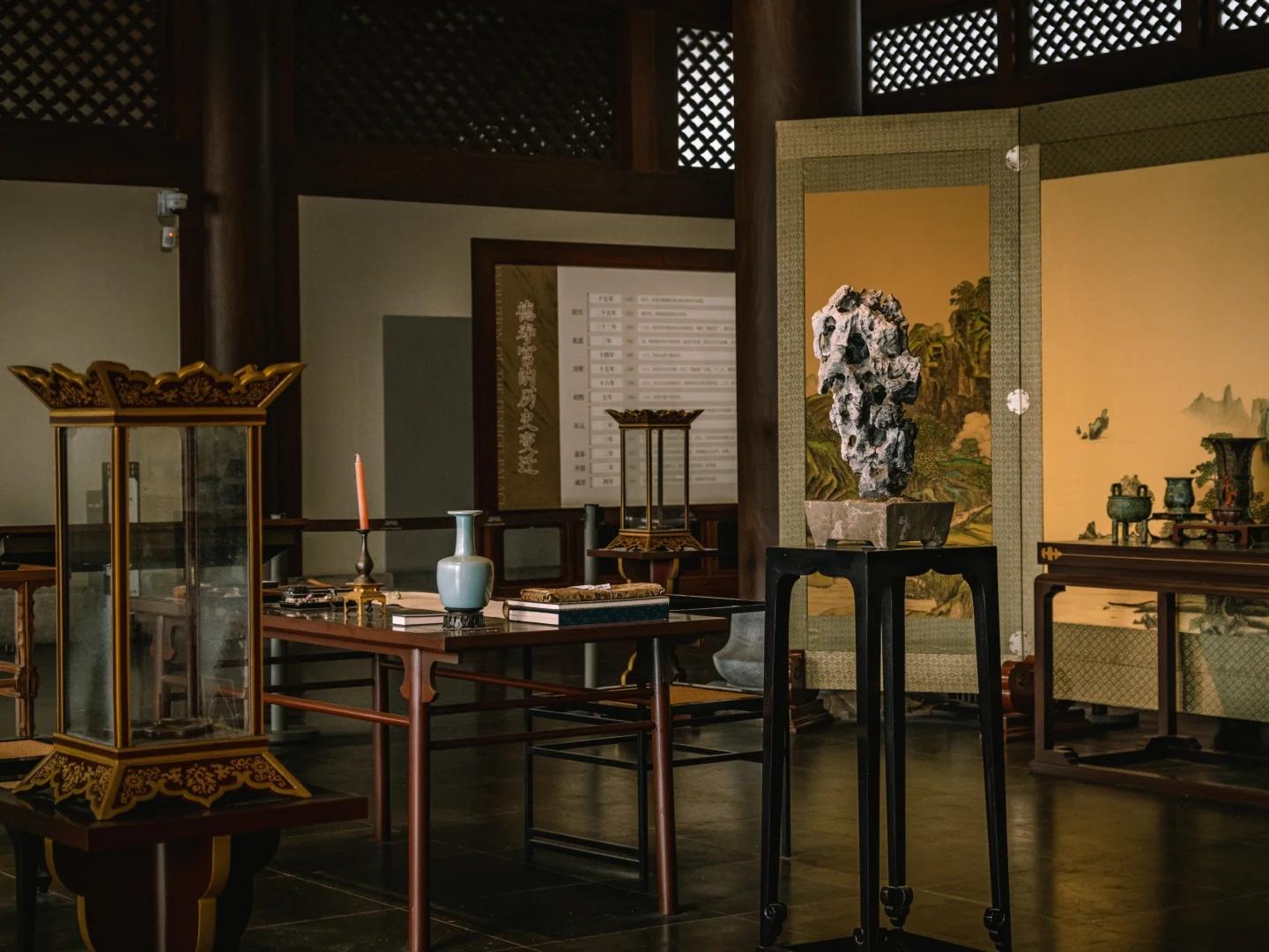 Hangzhou Deshou Palace Museum Imperial Study Exhibition Hall Interior View