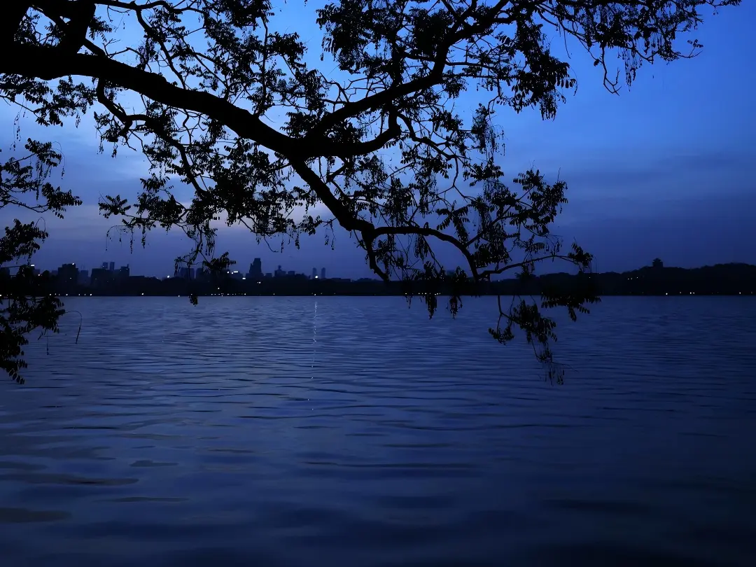 West Lake Dusk Scenery, Hangzhou