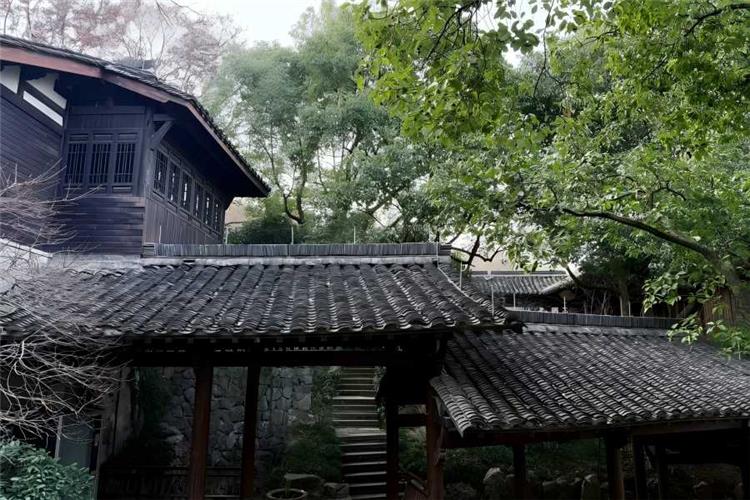 China National Tea Museum China National Tea Museum in Hangzhou exhibiting tea culture buildings and tea plant landscapes