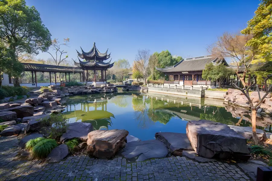 Humble Administrator's Garden Humble Administrator's Garden in Suzhou presenting elegant ancient pavilions, clear ponds and exquisite rockeries