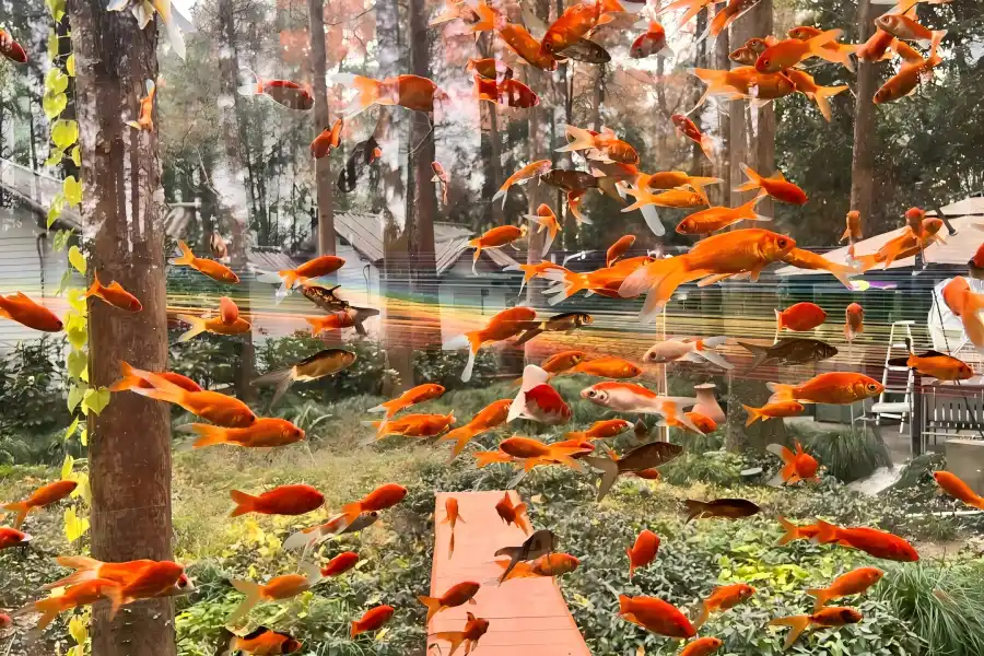Viewing Fish at Flower Pond Viewing Fish at Flower Pond, a classic scenic spot on West Lake in Hangzhou