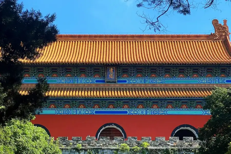 Ancient stone sacred way of Ming Xiaoling Mausoleum