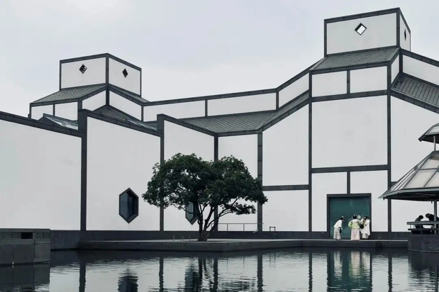 Classical Suzhou-style architecture designed by I.M.Pei