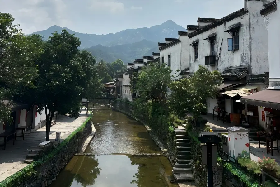 Jixi County in Xuancheng showing picturesque Hui?style ancient villages surrounded by green mountains