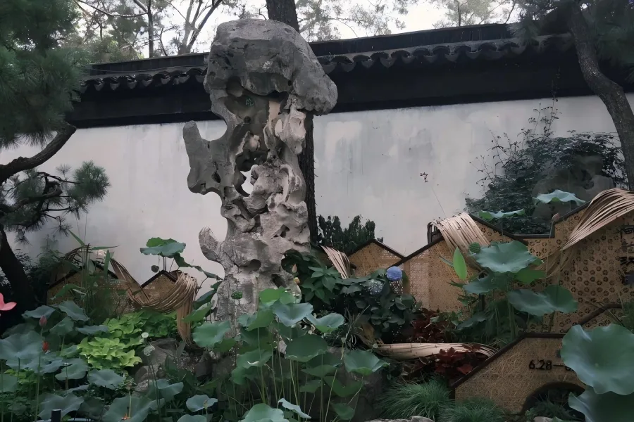 Humble Administrator's Garden in Suzhou showing elegant Chinese classical gardens with pavilions, ponds and rockeries