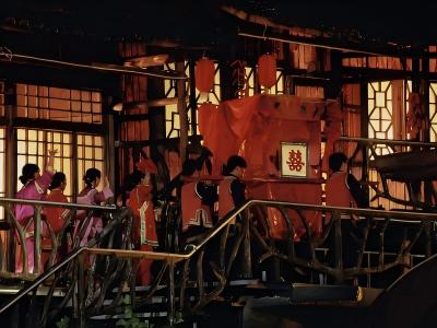 The Tianmen Fox Fairy performance showcases a traditional Chinese wedding scene