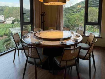 Private dining room with tea mountain view at Longding Building