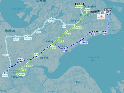Hangzhou Shanghai Train Travel Route