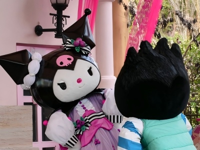 Kuromi Character Meet & Greet at Hello Kitty Park Anji