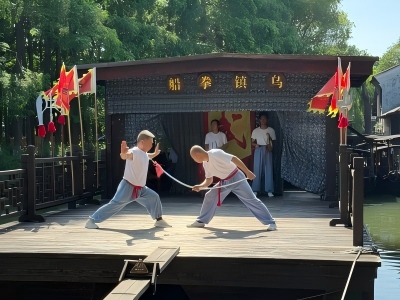 Wuzhen Dongzha Boat Boxing Show