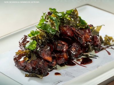 hangzhou local cuisine with longjing tea leaves.jpg