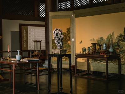 Hangzhou Deshou Palace Museum Imperial Study Exhibition Hall Interior View