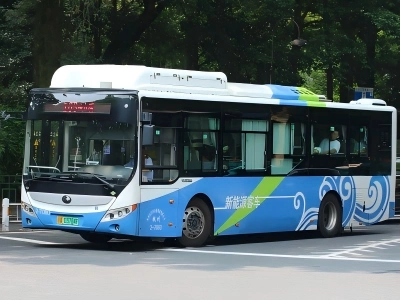 New Energy Tour Bus in Hangzhou