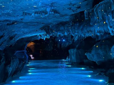 Karst landscape boat tour