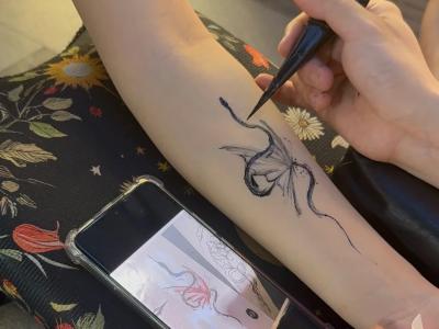 Henna Tattoo Experience at Wulin Night Market