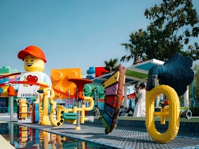 Giant Lego Art Sculptures at Shanghai Legoland