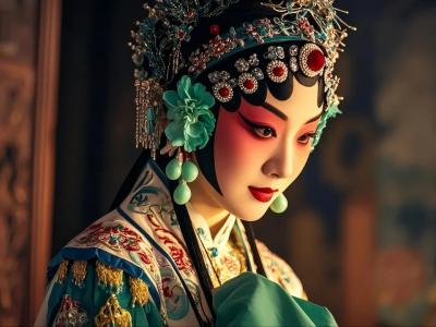 Consort Yu in the Peking Opera Farewell My Concubine