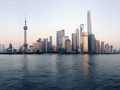 Lujiazui skyline across Huangpu River
