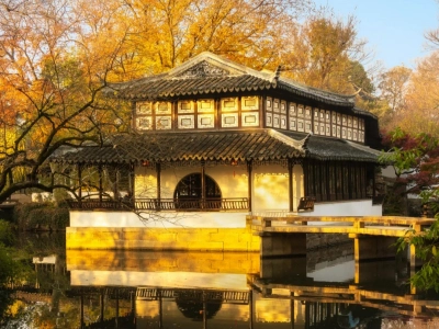 Autumn Scenery of Humble Administrator's Garden