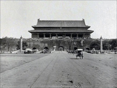 Old photos of Tiananmen Square during the Qing Dynasty