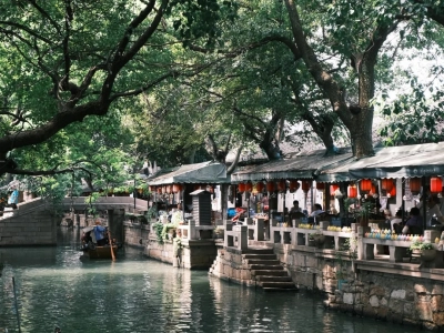 Tongli Ancient Town Water Town View