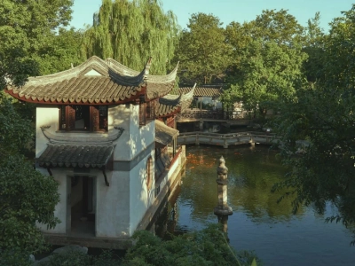 Pearl Tower Ancient Waterside Building Pearl Tower Ancient Waterside Building