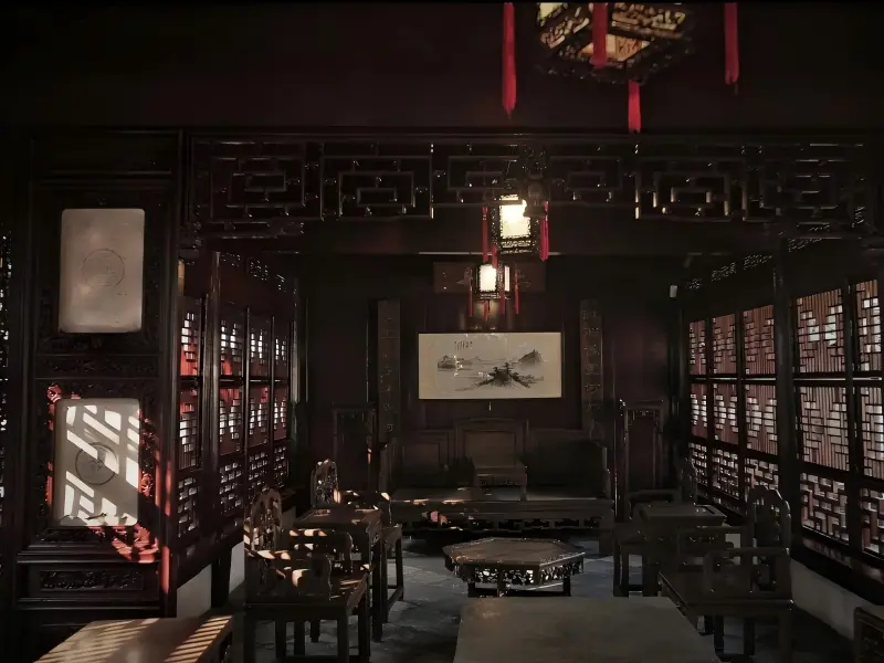 Yu Garden Interior Hall Shanghai