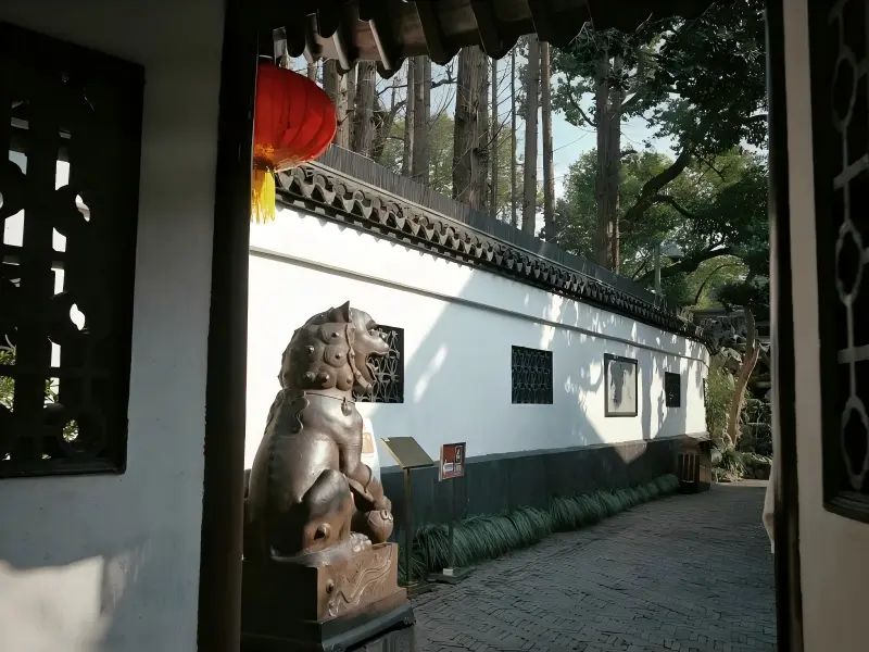 Stone Lion Yu Garden Shanghai