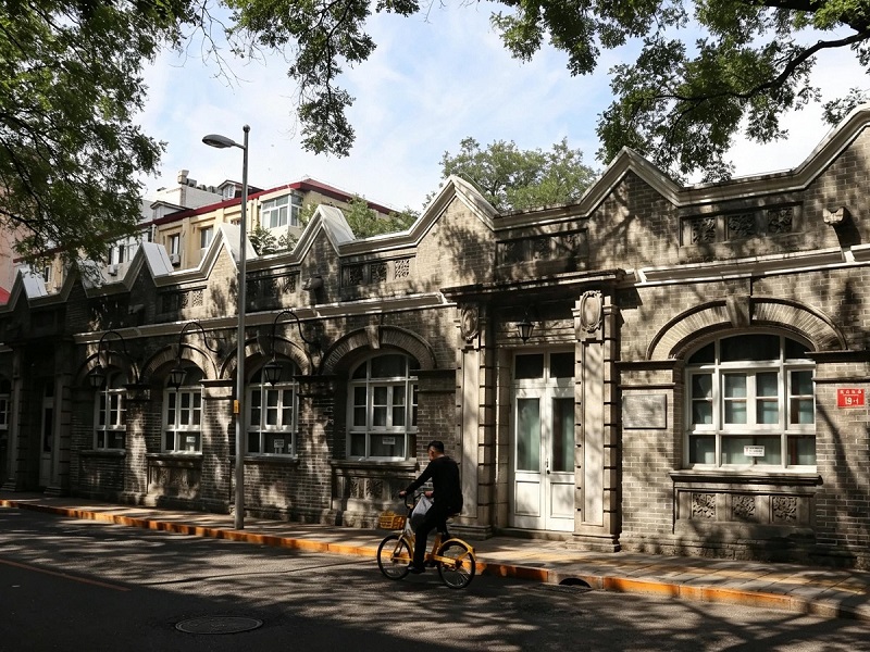 Former site of the French Post Office in Dongjiaomin Lane