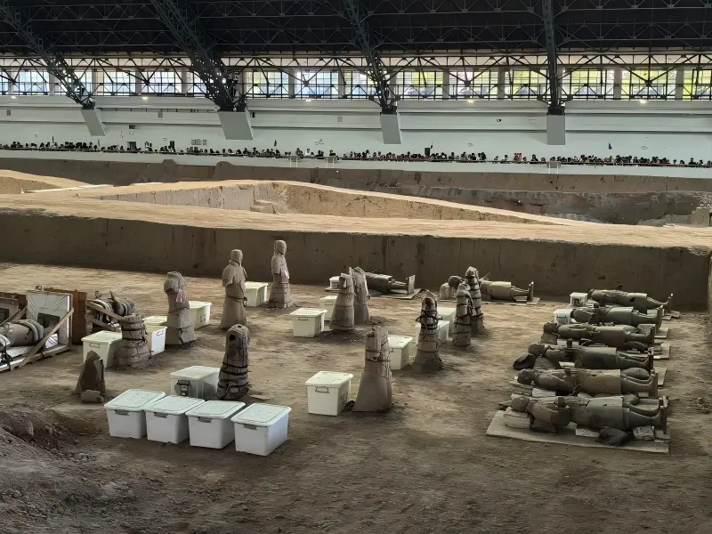 Terracotta Army Restoration Site Xi'an
