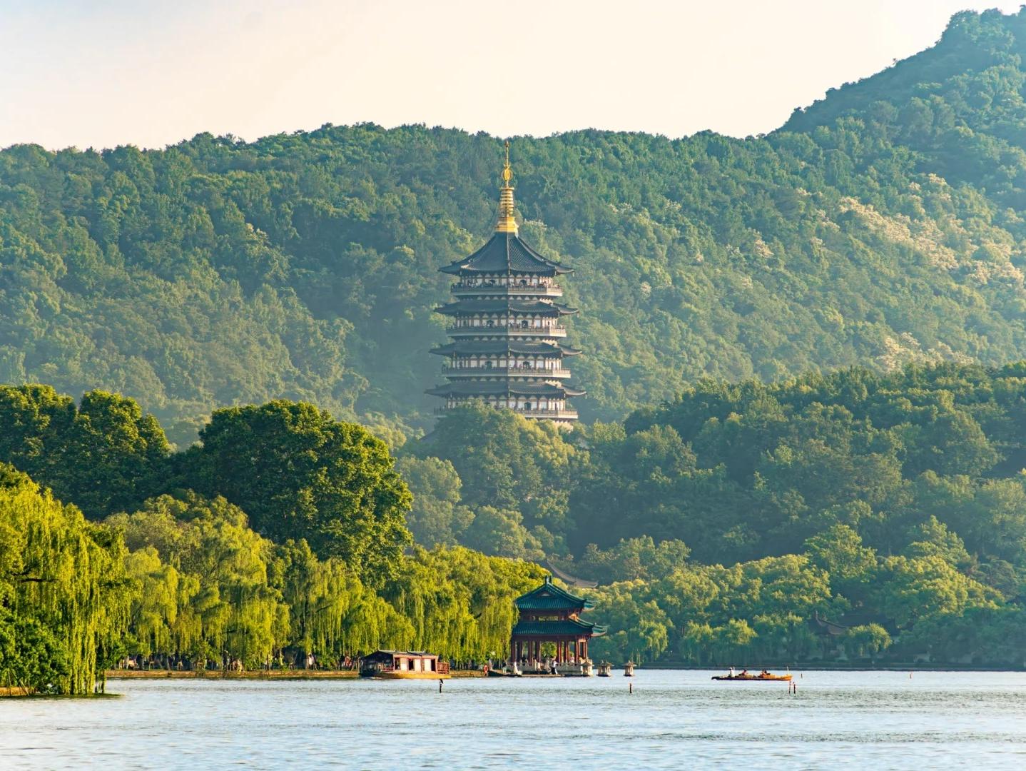 Leifeng Pagoda West Lake View