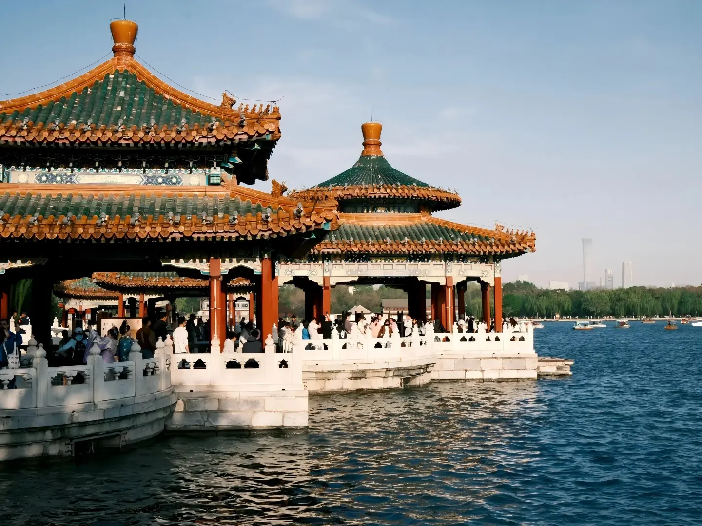 Beihai Park Pavilions, Beijing
