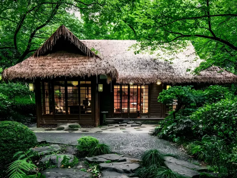 Tea House at China National Tea Museum Tea House at China National Tea Museum