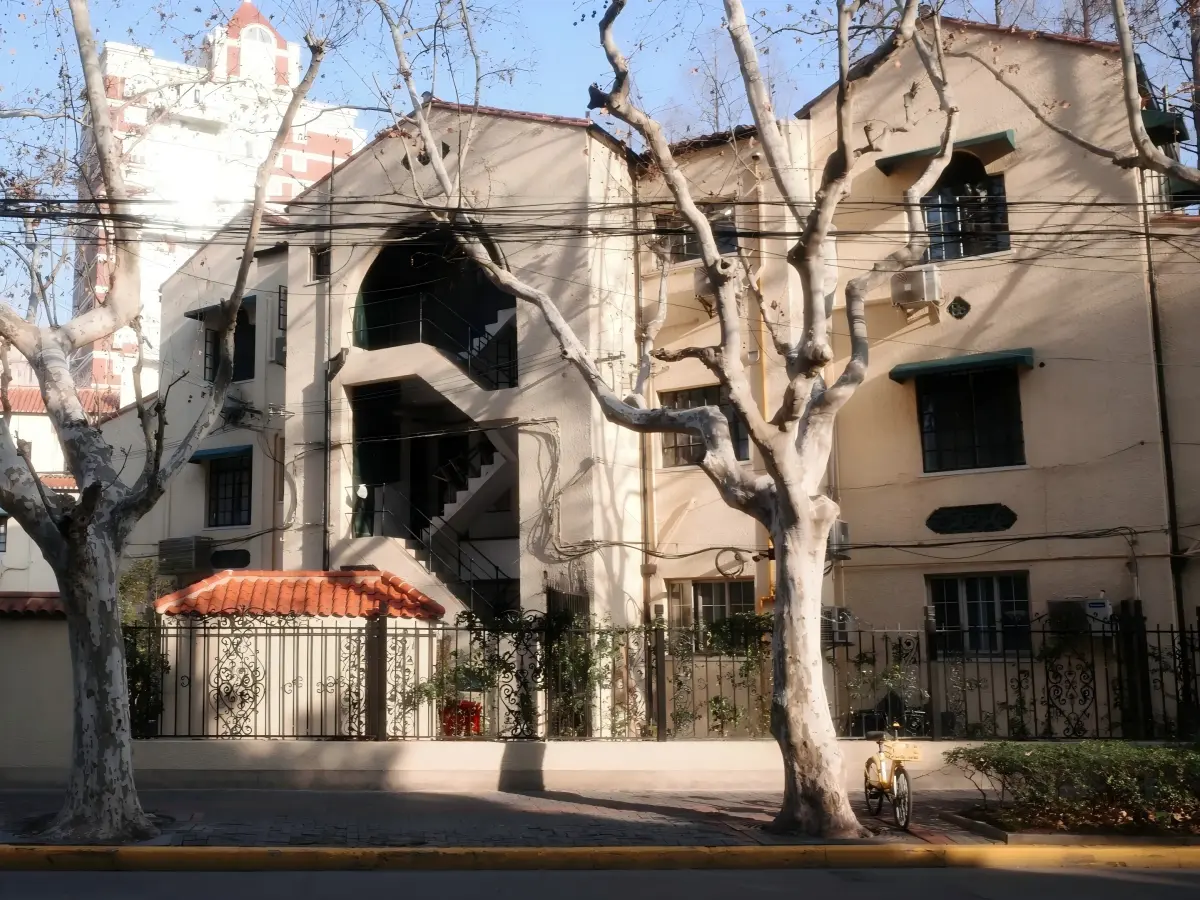 Old Shikumen Villa in Former French Concession Shanghai