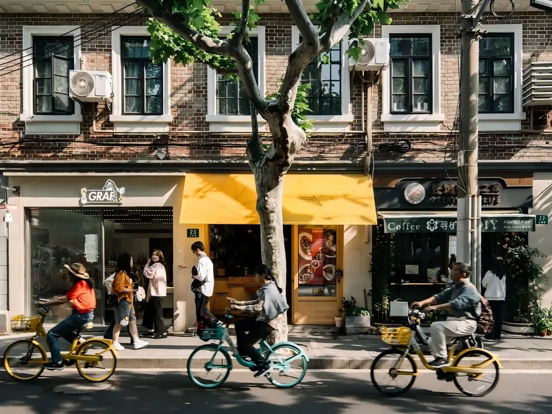 Boutique Shops on Wukang Road Shanghai