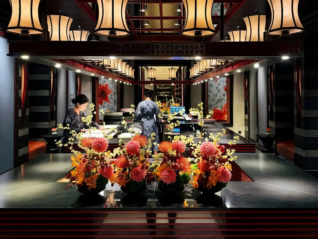 Interior of Jinsha Restaurant